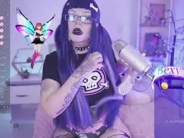 starwitch_ — GOAL: Fuck my satanic throat <3 [98 tokens remaining] Welcome to my room! #goth #dirty #bigass #atm #slave