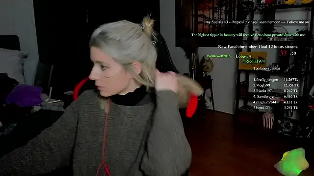 Lisaonthemoon — Last tipper gets 5 Video