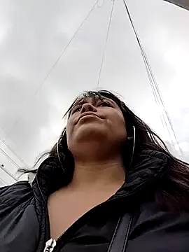 Mariana_eclipse — Showing breasts in the street
