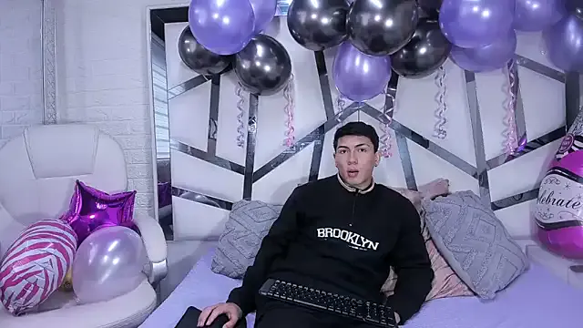 ScarlettAndLucas — golden rain on her mouth and face